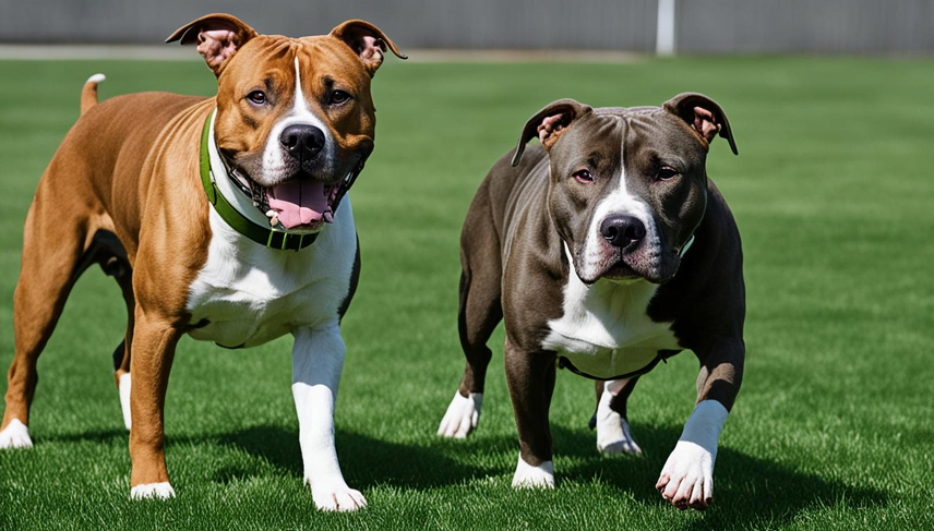 AmStaff vs Pitbull