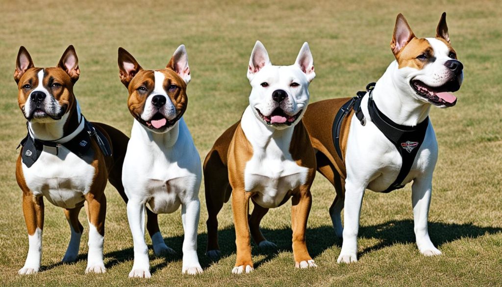 history of american staffordshire terriers