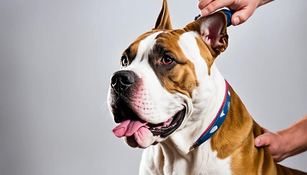 American Staffordshire Terrier grooming